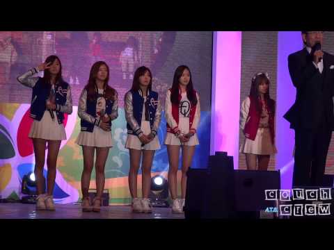 130927 Apink Chorong - Talk 2 @ Organic Life Festival