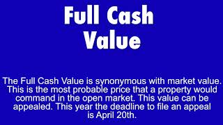 Your Notice of Value explained in three minutes