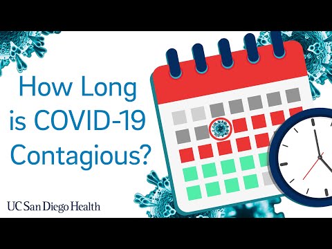 How Long Are You Contagious with COVID-19? | UC San Diego Health