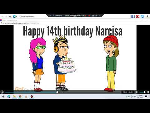 Happy 14th birthday to Narcisa