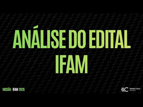 Analysis of the IFAM public notice.