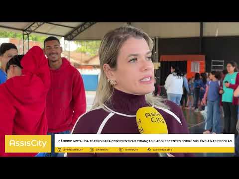 Cândido Mota usa teatro para conscientizar crianças e adolescentes sobre violência nas escolas
