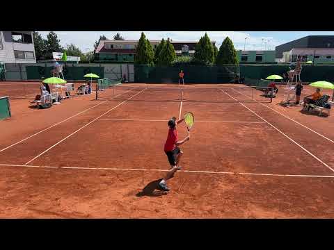 2024 U14 World Junior Tennis Finals (Prostejov, Czechia) - Callum MacKinnon v. Stan Put (Aug.7 2024)