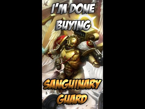 Sanguinary Guard: Why I'm done buying them! #shorts