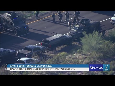 Officials are investigating a death on US 60