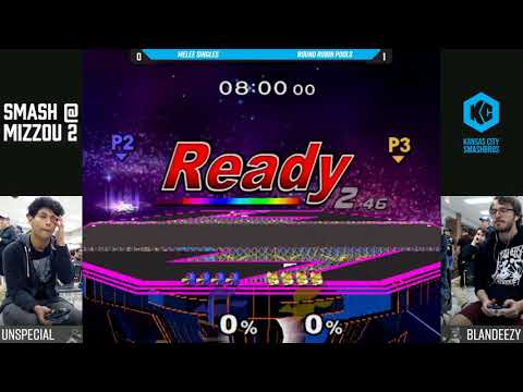 Smash @ Mizzou 2 SSBM - Unspecial (Falco) Vs. Blandeezy (Fox) - Round Robin Pools