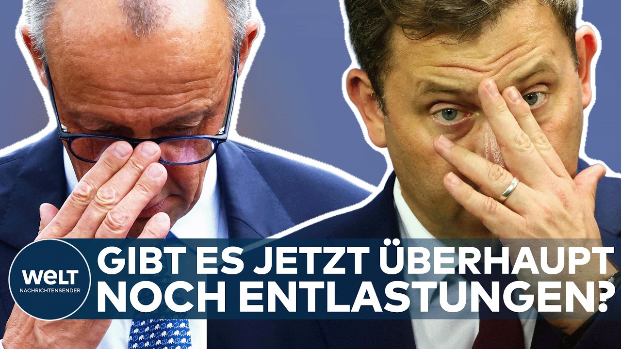 ENTLASTUNGEN: "Union und SPD sind wieder da, wo sie nie sein wollten!" Droht jetzt Stillstand?
