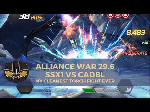 Alliance War 29.6 - SSx1 vs CADBL: My Cleanest Torch Fight Ever