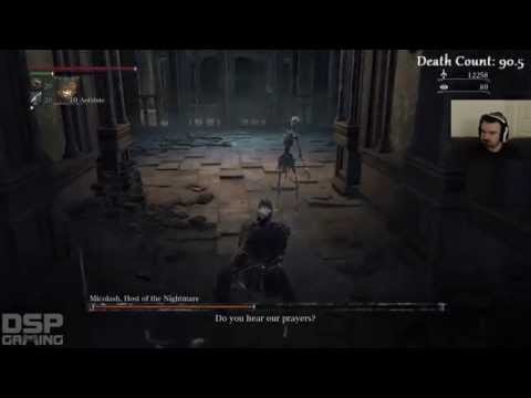Bloodborne playthrough pt89 - WEIRD. (Micolash Boss Fight)