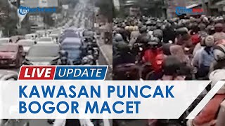 Jumlah Kendaraan yang Datangi Kawasan Puncak Bogor Capai 50 Ribu, Arus Lalu Lintas Macet Parah