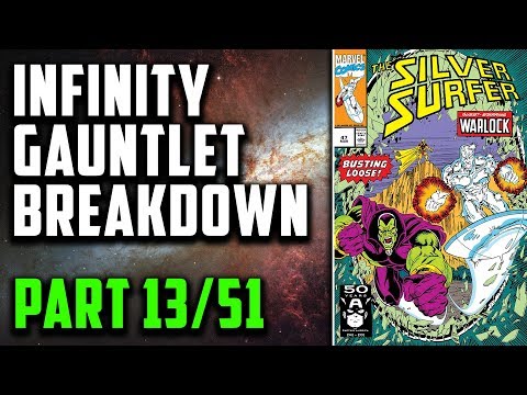 SERIOUS GEEKS ONLY - Infinity Gauntlet, The Complete Saga 13/51 - Silver Surfer #47