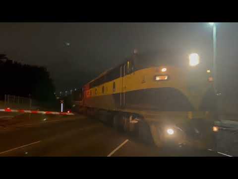 SSR's S317 and S312 power out of Ballarat with 9197 to Nullawil- 29/1/23