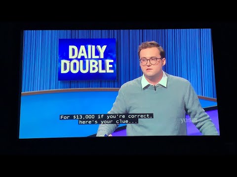 Double Jeopardy, Katie Hargrove Day 2 - 3rd Daily Double (3/17/22)
