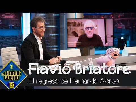 Flavio Briatore convenció a Fernando Alonso para que regrese a la Fórmula 1 - El Hormiguero