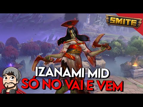 ONLY COME AND GO! IZANAMI MID - Ranked Conquest - ⚡ Smite BR