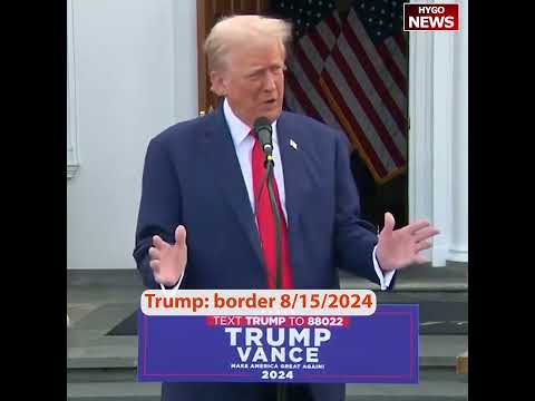 Trump: border czar Kamala allowed 20M, 100% net job growth gone to migrants, not paying anymore