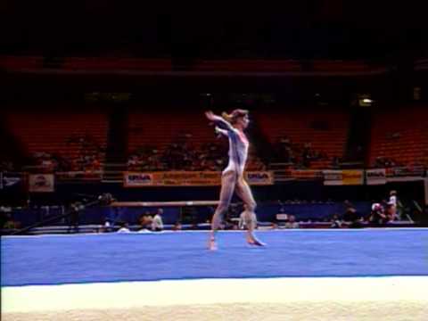 Maria Olaru - Floor Exercise - 1998 International Team Gymnastics Championships - Women
