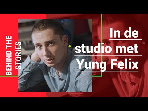 Yung Felix teaset nieuwe beats | Behind The Stories #4