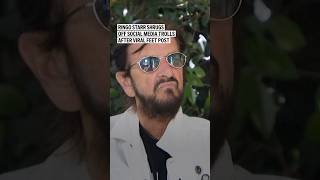 Ringo Starr shrugs off social media trolls after viral feet post
