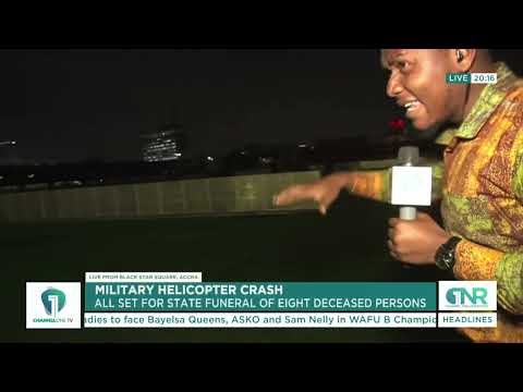 All Set for the State Funeral of Ghana’s Fallen Heroes in Helicopter Crash