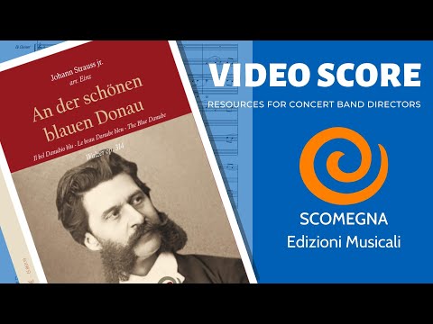 THE BLUE DANUBE - Johann Strauss Jr. , arr.  Einz