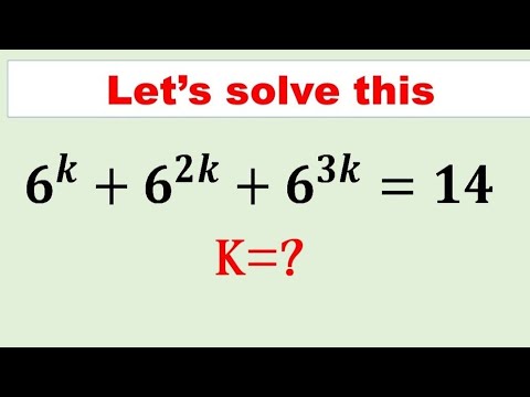 🔥"Let's enjoy solving this equation together and finding the value of k."🌿🍁🌾"Please subscribe."🙏🙏💛