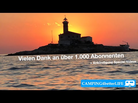 1000 Abos - Vielen Dank und Ankündigung Wohnwagen - Vorstellungen