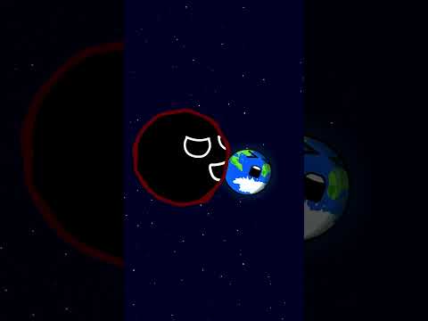Black Hole Consumes Earth #planetballs