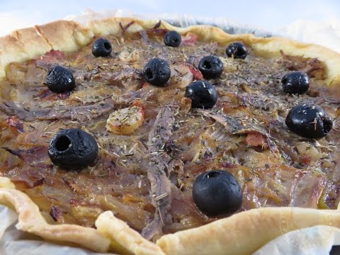 Recette de pissaladière aux St Jacques