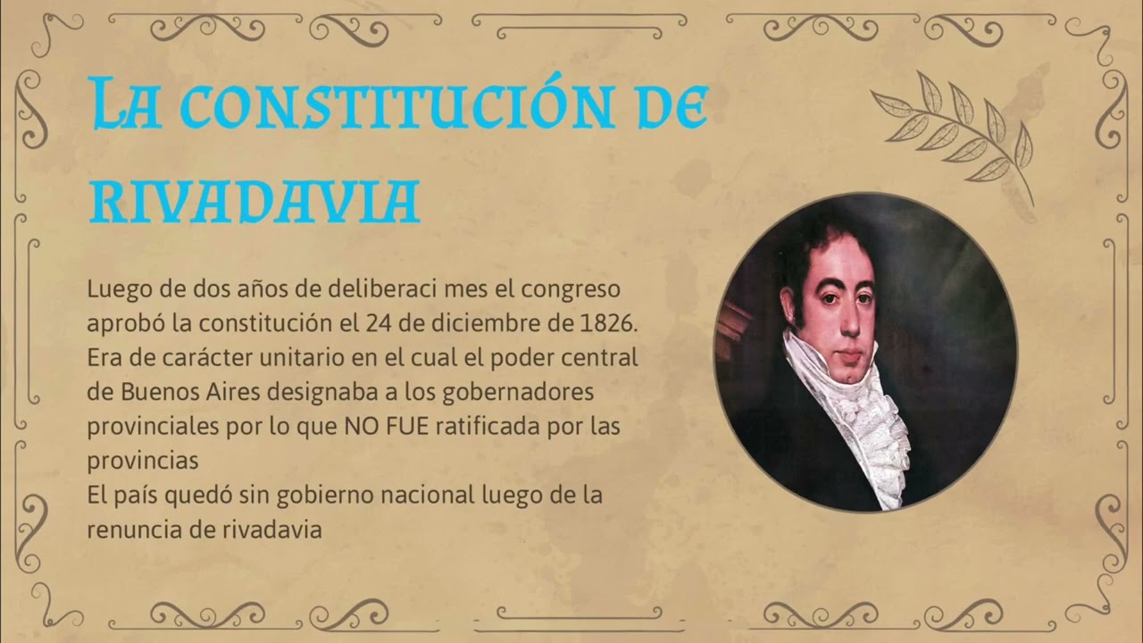 Antecedentes de la Constitución Nacional Argentina