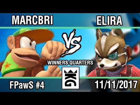 [Force Paw Saturdays #4] Marcbri (Diddy Kong) vs Elira (Fox) - SSB4 Winners Quarters