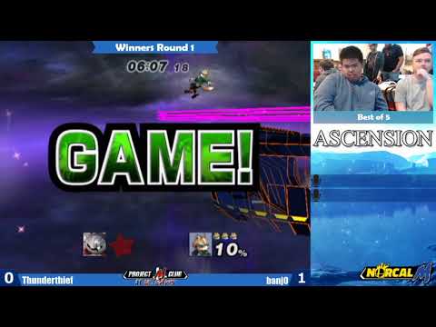"Ascension 10/19/19" - Thunderthief (MK) v. banj0 (Fox/Falco) - Winners R1