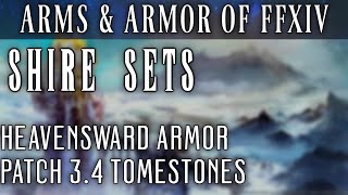 All Shire Tomestone Armor Sets (FFXIV Patch 3.4)