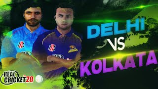 #6 DC vs KKR - Delhi Capitals vs Kolkata Knight Riders - RCPL / IPL 2021 Live Real Cricket 20