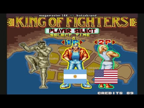Fatal Fury - King of Fighters - megamaster 18X vs botzabrand
