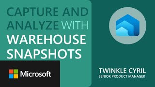 Capture and Analyze with Warehouse Snapshots