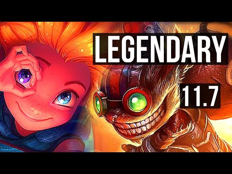ZOE vs ZIGGS (MID) | 17/1/9, Legendary, 400+ games | EUW Master | v11.7
