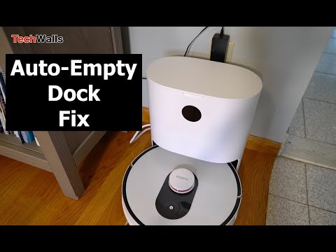 Xiaomi Auto-Empty Dock Fix - Dirt Not Sucking Up to Bag