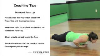174. Diamond Push Up