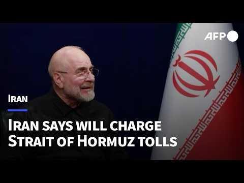 Video Thumbnail: Iran says will charge ships crossing Strait of Hormuz | AFP