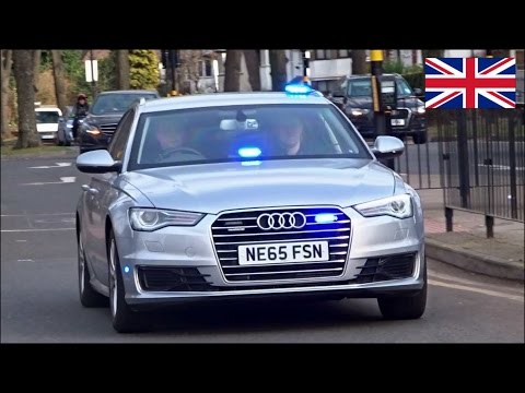 Unmarked Police cars responding x2 - NEW Audi A6 Armed Response