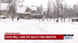 FCPS will use NTI days this winter, school officials say