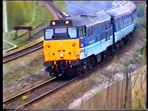 CLUB TRAINS part 1 1994 class 31/ 37 LOCO TV UK ARCHIVE.