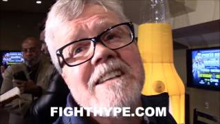 FREDDIE ROACH COMMENTS ON COTTO VS. KIRKLAND; SAYS LOMACHENKO WOULD HAVE TO FACE PACQUIAO AT 140