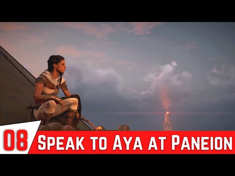 ASSASSIN'S CREED ORIGINS Walkthrough Gameplay Part 8 - Speak to Aya at the Paneion (Full Game)