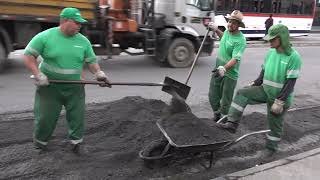 Santos Mais Cuidada - Rapagem de asfalto