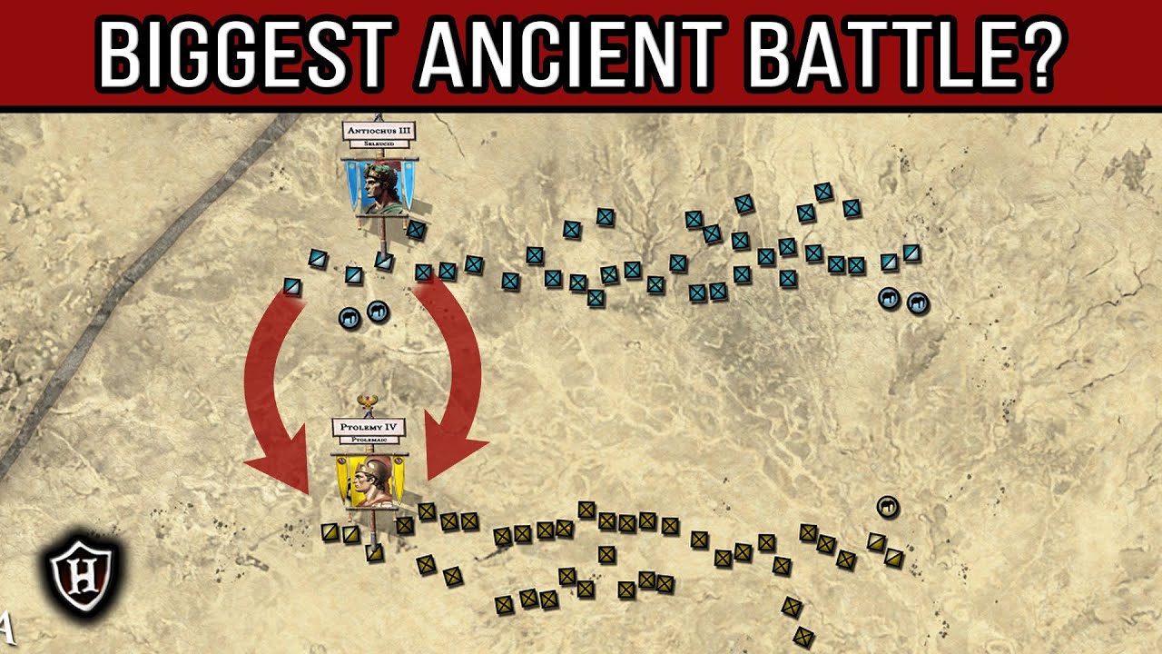 Battle of Raphia, 217 BC - Biggest battle in Hellenistic history
