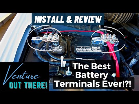 The best battery terminals ever for your camper, RV, overlander and more!