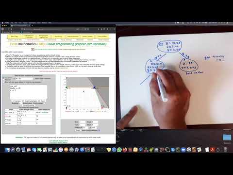 or2.09 Branch and Bound, Gurobi NFL (Sunday Aug 23, 2020)