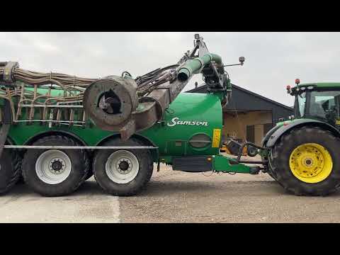 Video: Samson PG25 gyllevogn uden slangebom 1